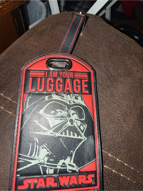 Star Wars Other - Star Wars Black & White Helmet Luggage ID Tag